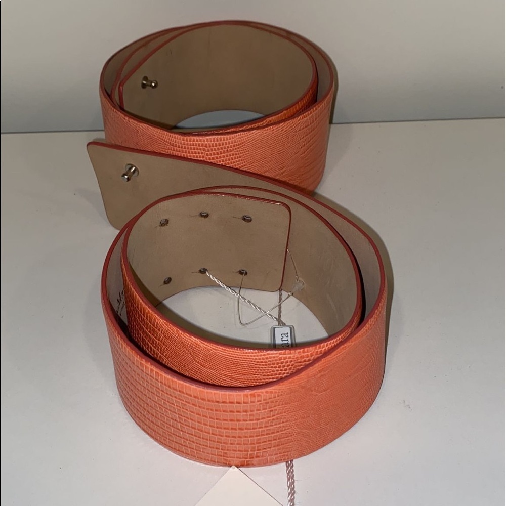 Max Mara Mino Belt in Orange - Picture 8 of 10